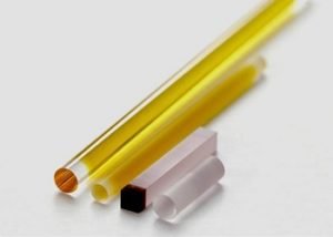 Diffusion Bonding Crystals (composite laser rods) consist of one laser crystal and one or two undoped material. They’re combined by optical contact method and further bonded under high temperature. Diffusion Bonding Crystals can effectively decrease thermal lensing effect considerably, therefore it’s very suitable for high power laser applications.