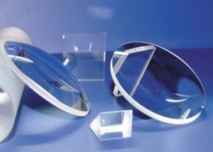 Barium Fluoride (BaF2) Windows can be used in a variety of applications, such as infrared spectroscopy, due to their wide broadband transmission that extends from the deep ultraviolet to the long-wave infrared. Barium fluoride’s low index of refraction of 1.48 provides high transmission without the need for anti-reflection coatings. Barium fluoride windows can be used up to 800°C in a dry environment, but prolonged exposure to moisture can degrade transmission in the vacuum ultraviolet range. While barium fluoride windows are less resistant to water than calcium fluoride, BaF2 windows are the most resistant optical fluoride to high-energy radiation, but feature lower UV transmittance. BaF2 has a Knoop hardness of 82.