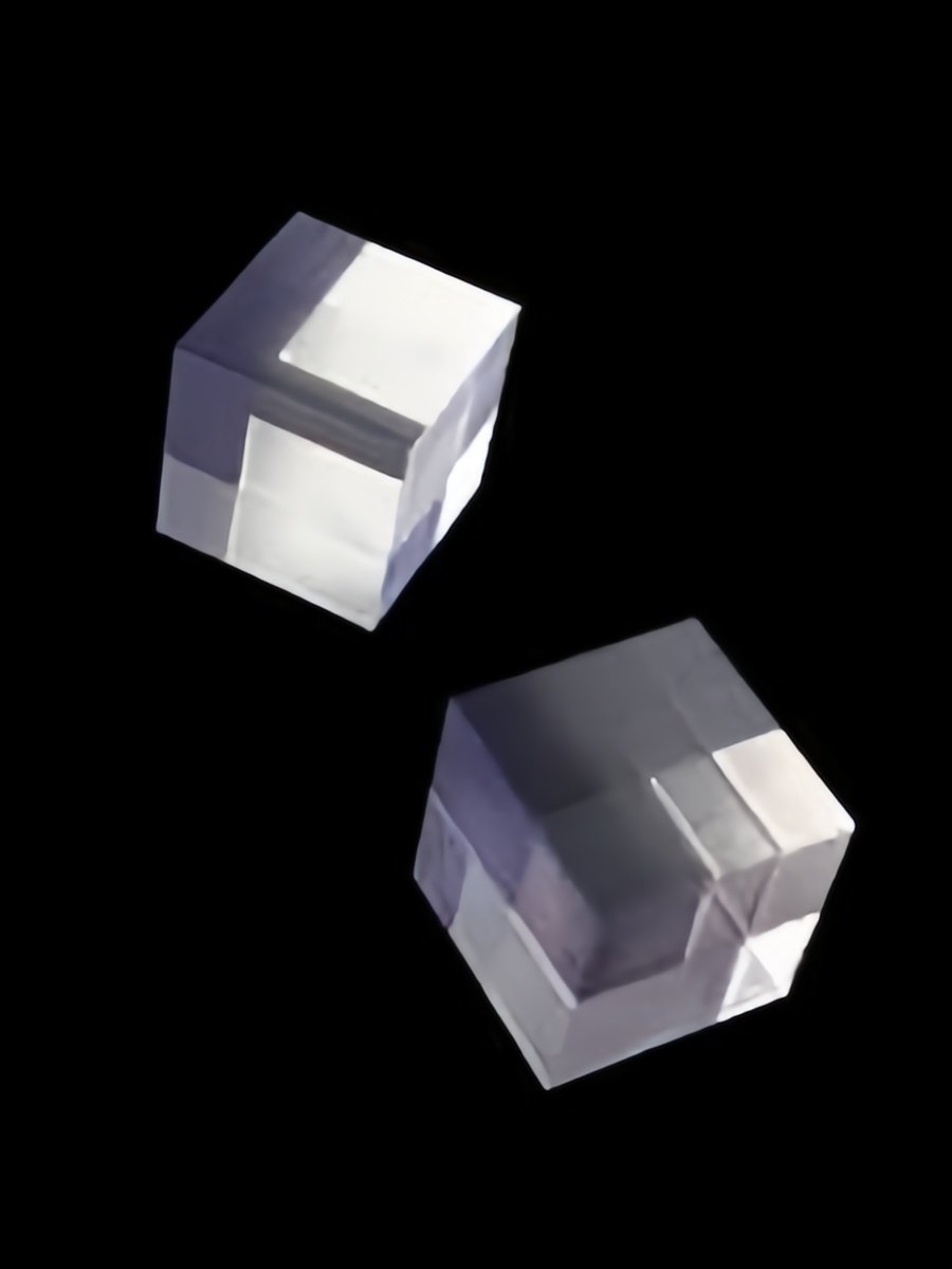 25 mm x 25 mm x 25 mm BGO Scintillation Crystal, All Sides Polished