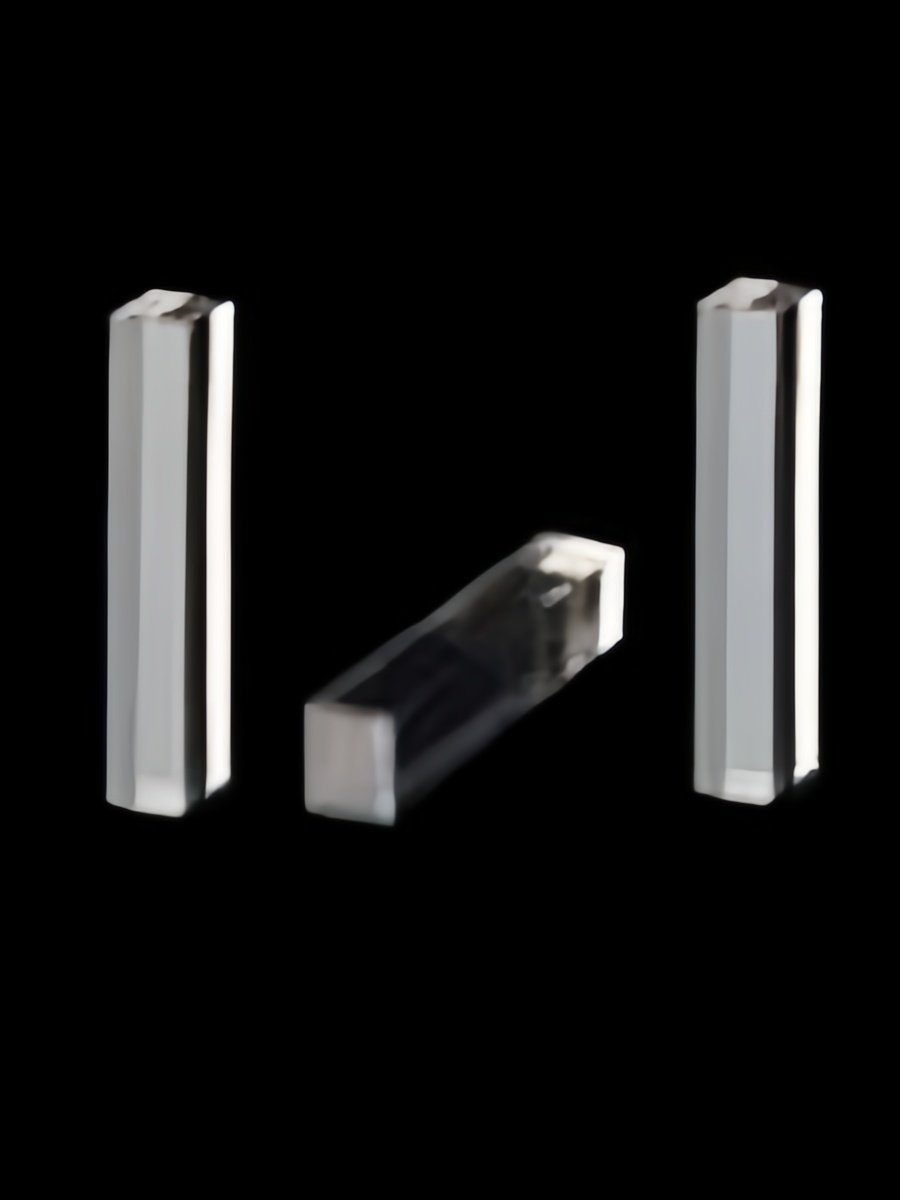 4 mm x 4 mm x 20 mm BGO Scintillation Crystal, All Sides Polished (10 Pieces)