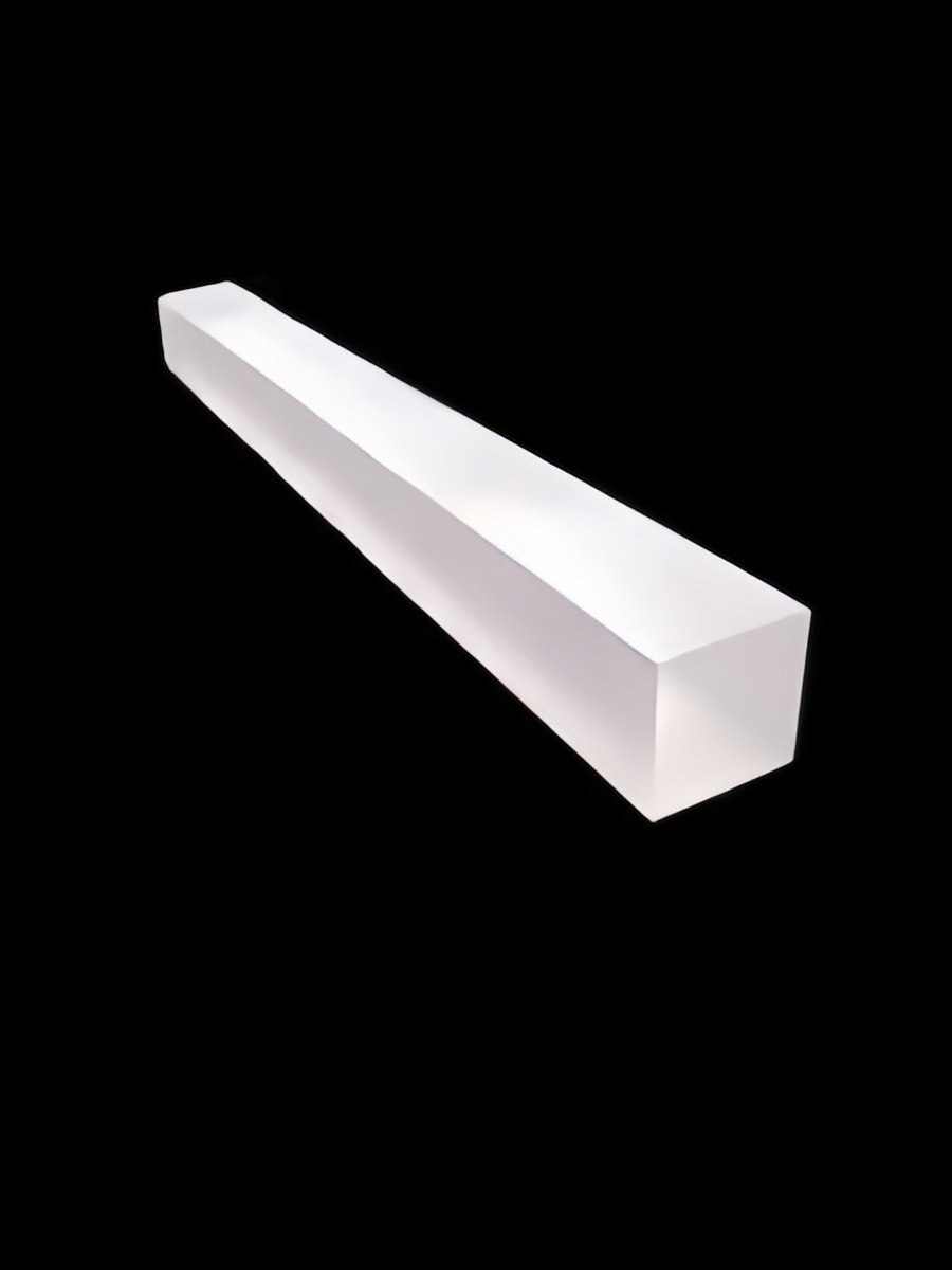 20 mm x 20 mm x 200 mm CaF2(Eu) Scintillation Crystal, Two End Surfaces Polished