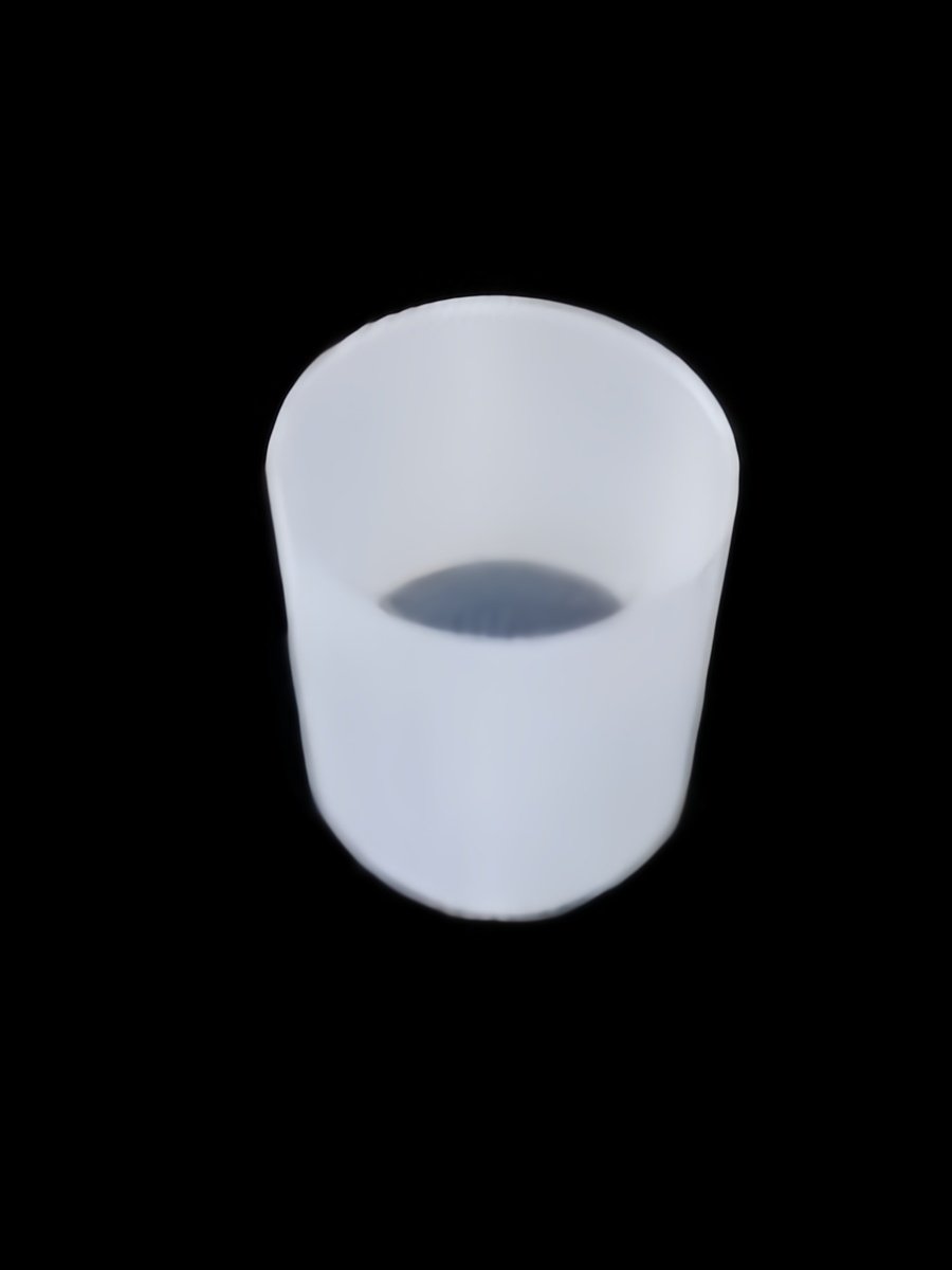 Diameter 64 mm x 64 mm CaF2(Eu) Scintillation Crystal, Two End Surfaces Polished