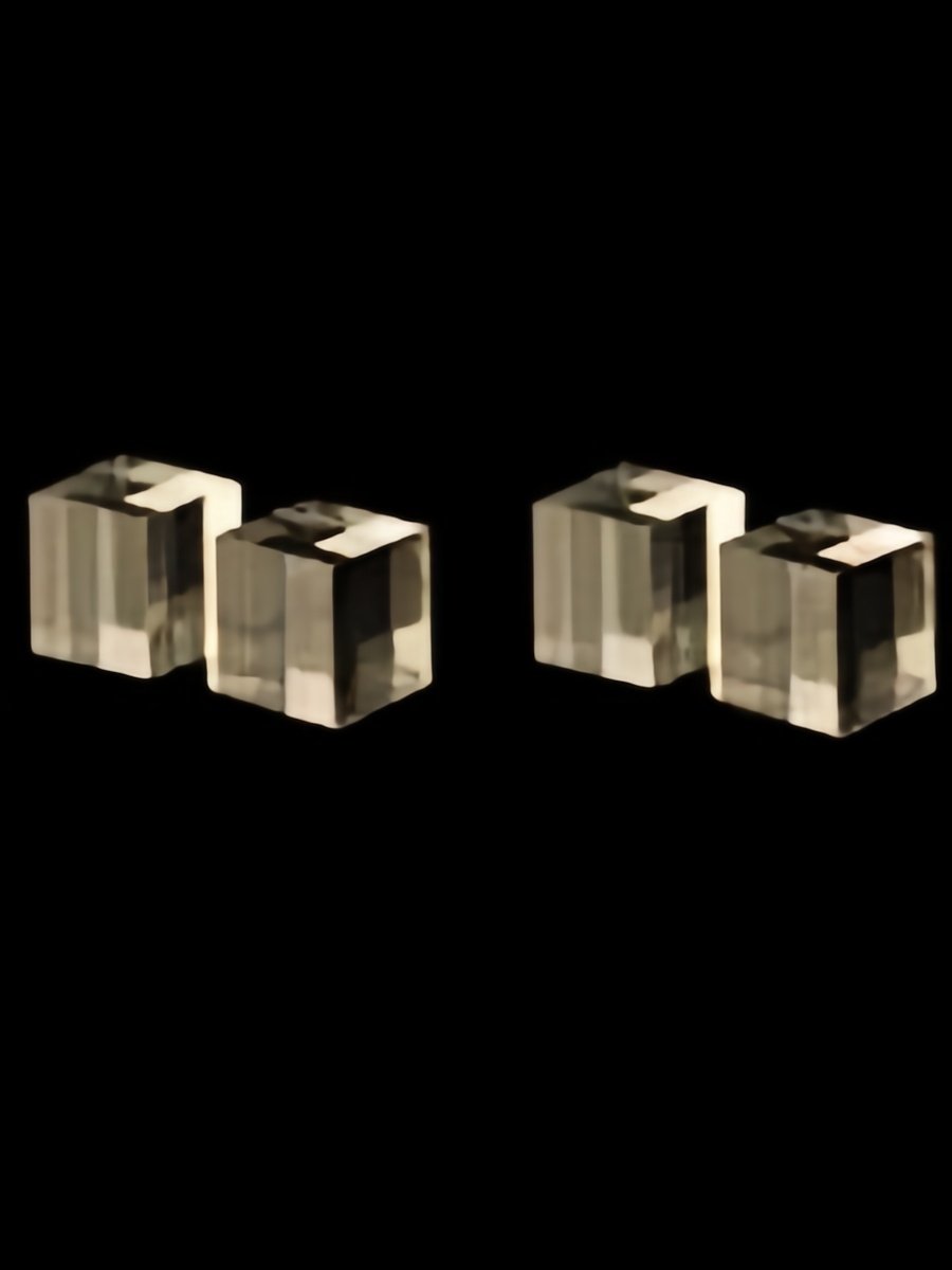 15 mm x 15 mm x 15 mm CdWO4 Scintillation Crystal, All Sides Polished