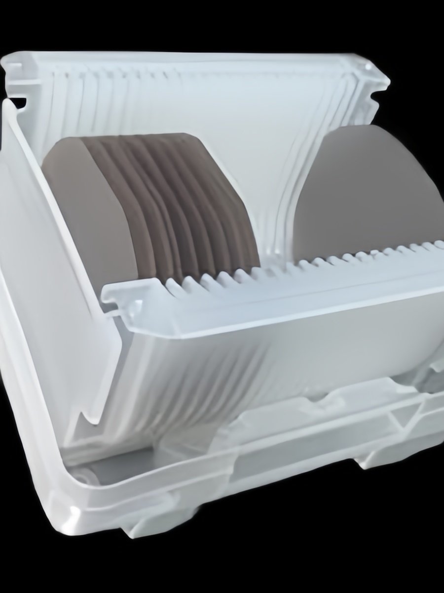 SAW Grade 42° Y-Cut Diameter 3 inch x 0.5 mm SSP LiTaO3 Free-pyro Black Wafer (10 Pieces)