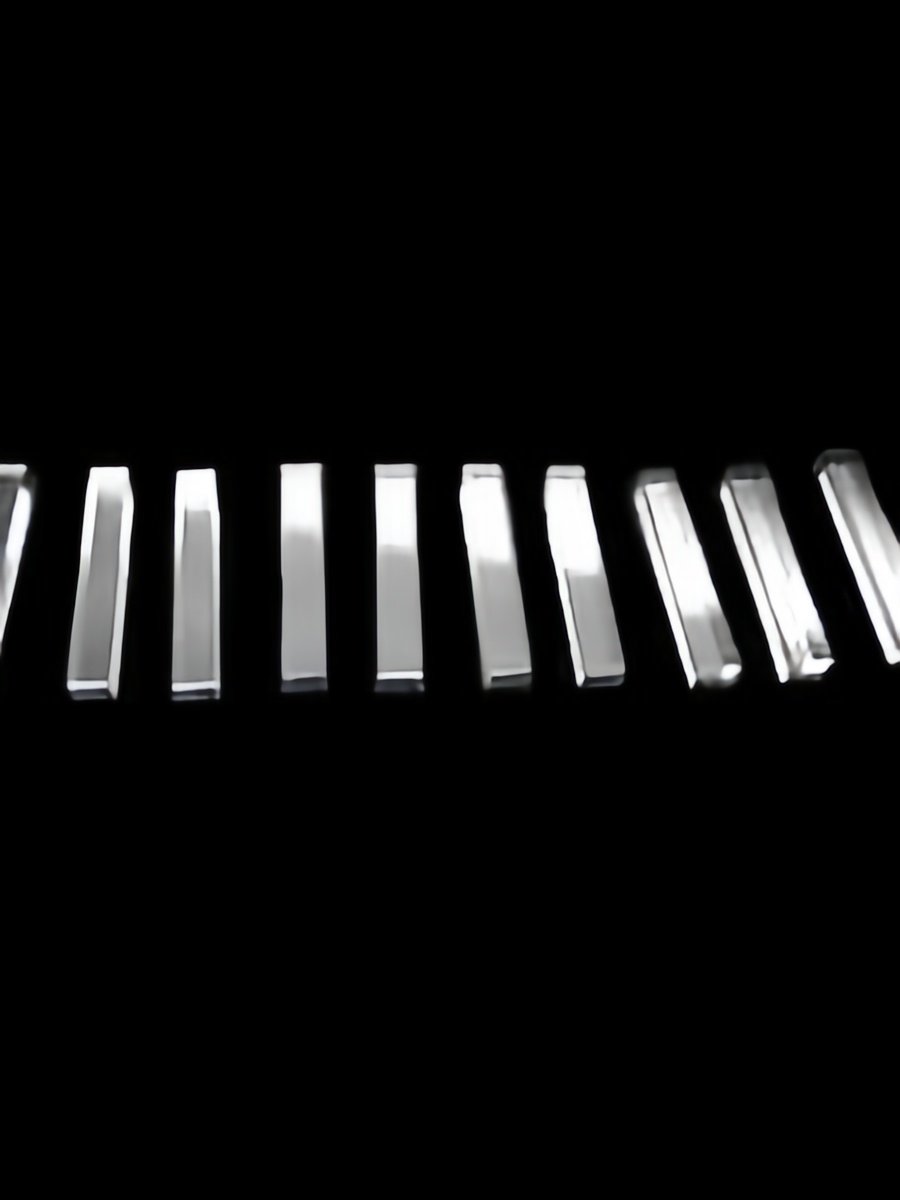 2 mm x 2 mm x 10 mm LYSO(Ce) Scintillation Crystal, All Sides Polished (20 Pieces)