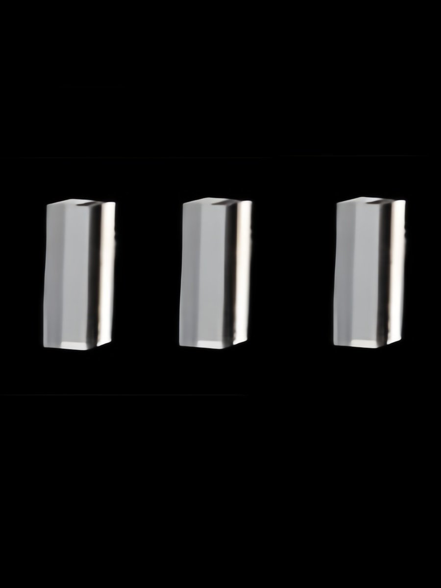 4 mm x 4 mm x 10 mm LYSO(Ce) Scintillation Crystal, All Sides Polished (10 Pieces)