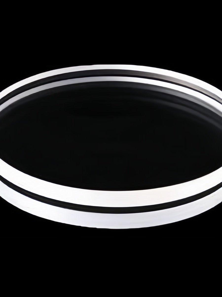 Diameter 50 mm x 5 mm LYSO(Ce) Scintillation Crystal, Double Sides Polished